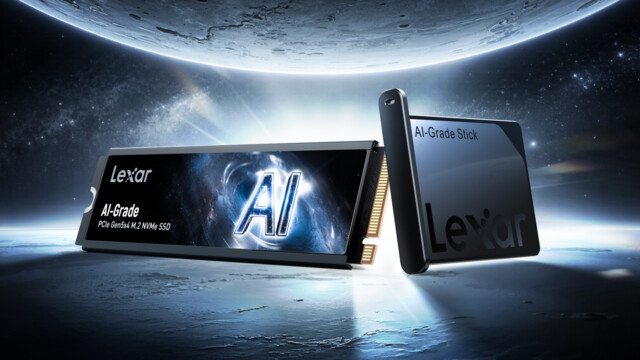 Gen-5-Produkte mit 11 GB/s: Lexar enthüllt das Herzstück des AI Storage Core