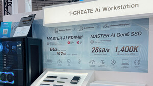 Master AI Gen6: Team Group stellt PCIe-6.0-SSD mit 28 GB/s zur Schau
