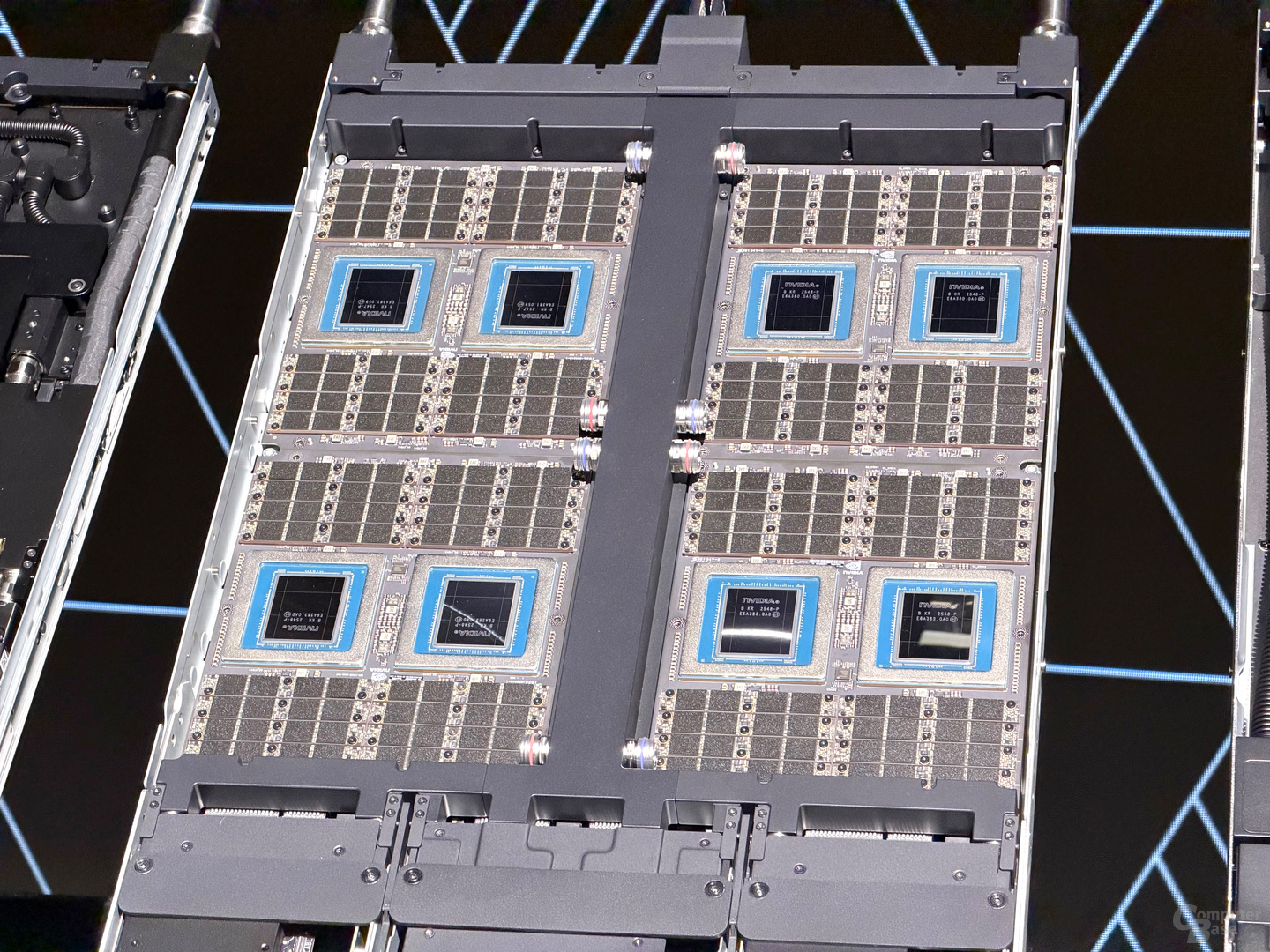 Compute-Tray mit Vera-CPUs