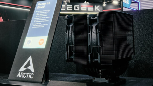Arctic zur Computex: Dual-Tower Freezer 61 und mATX-Gehäuse Xtender Mini