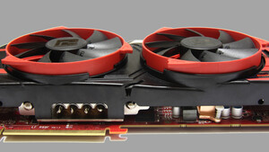 Im Test vor 15 Jahren: Die Radeon HD 6950 Vortex PCS+ mit ausfahrbaren Lüftern