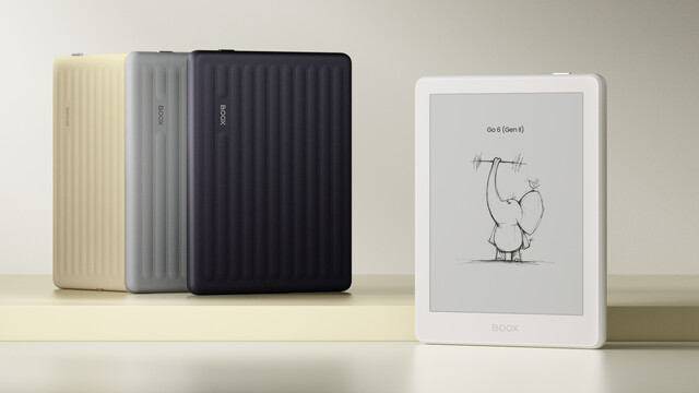 Kompakter 6-Zoll-E-Reader: Boox Go 6 (Gen. 2) richtet sich vor allem an mobile Nutzer