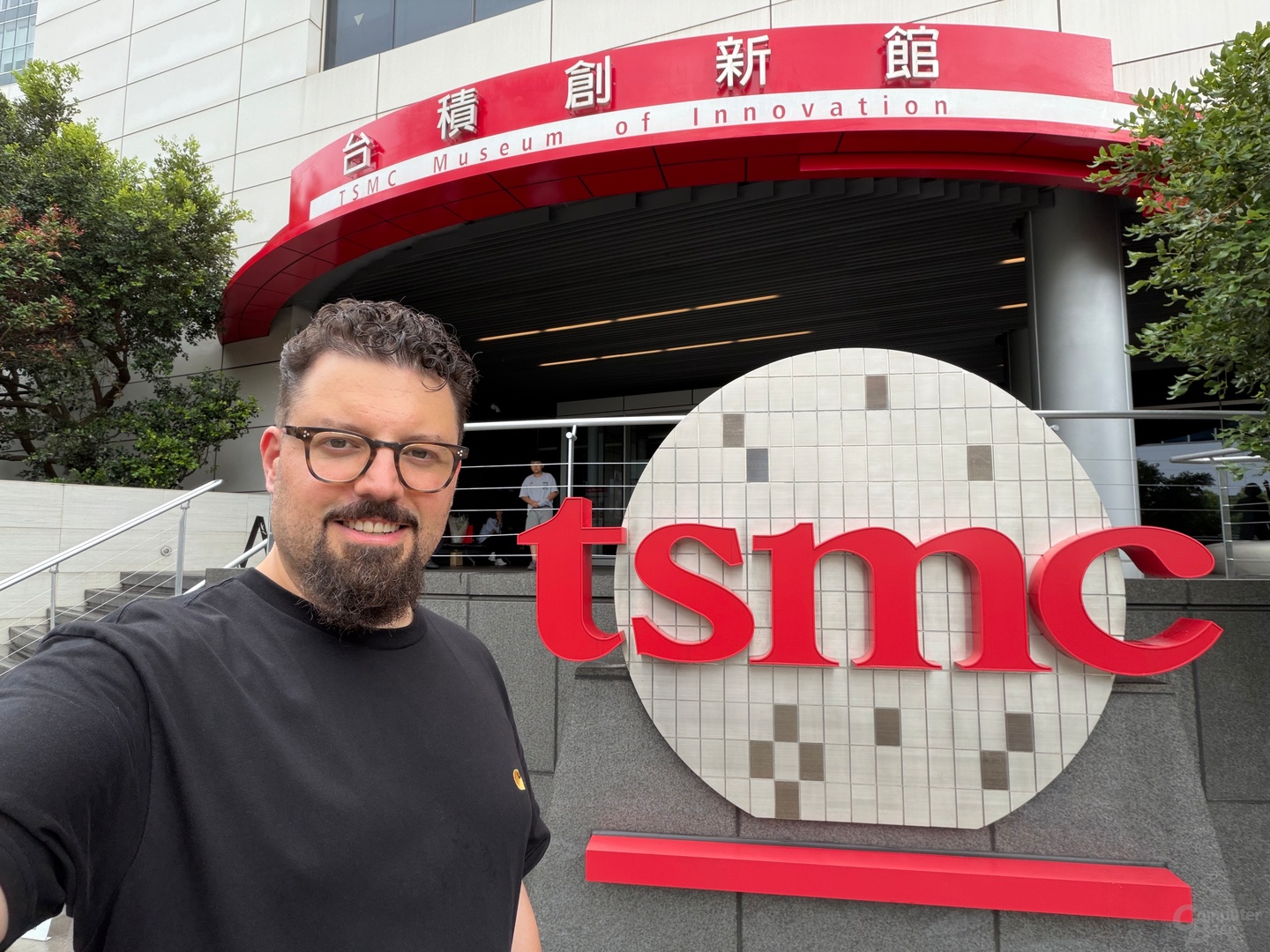 Ankunft am TSMC Museum of Innovation