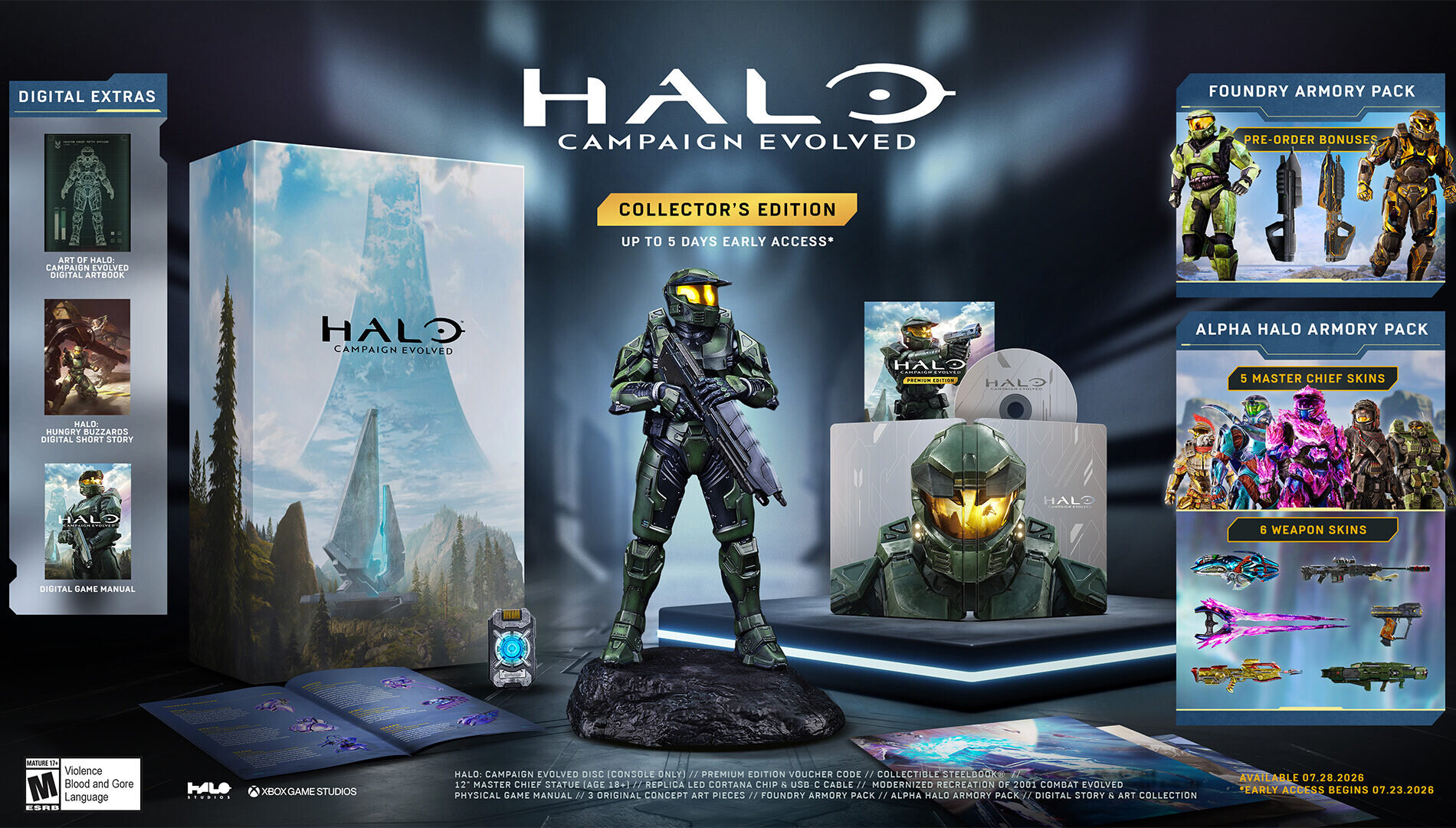 Halo CE: Inhalte der Collectors Edition