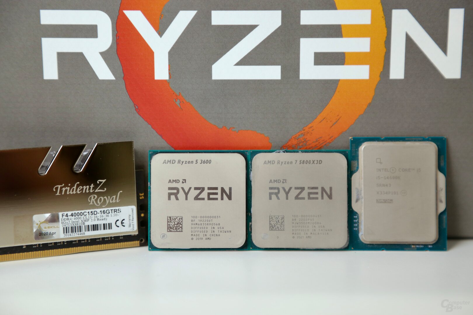 AMD Ryzen 7 5800X3D & DDR4-Konkurrenz im Test