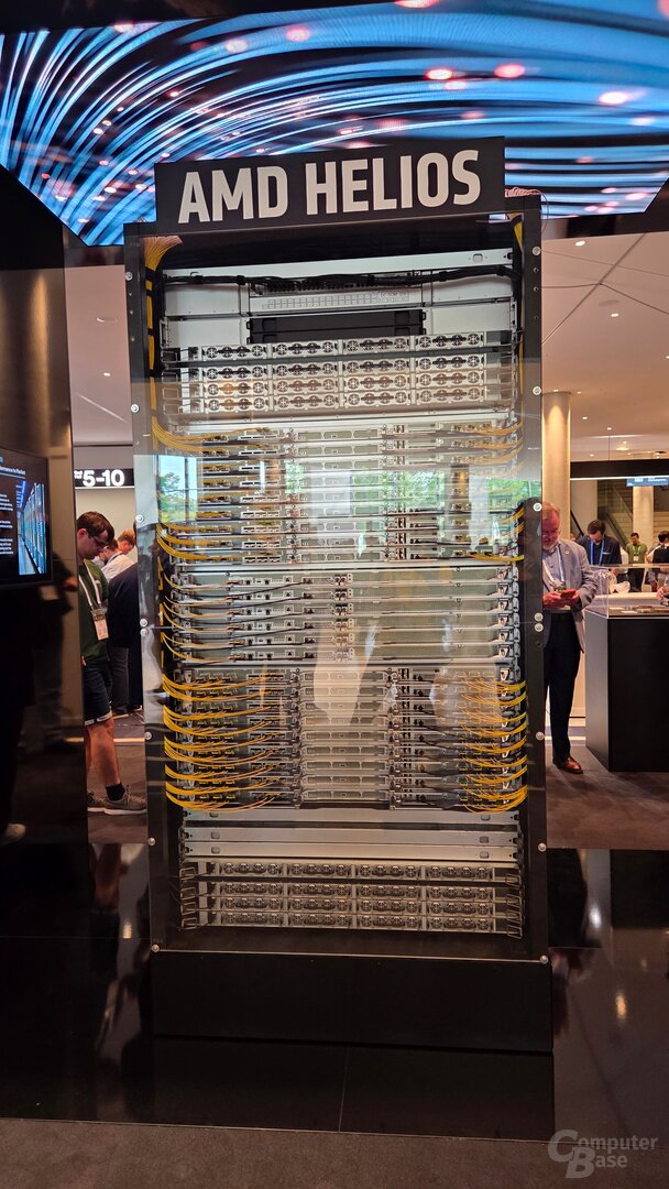 An AMDs Stand ist Helios erneut das Aushängeschild