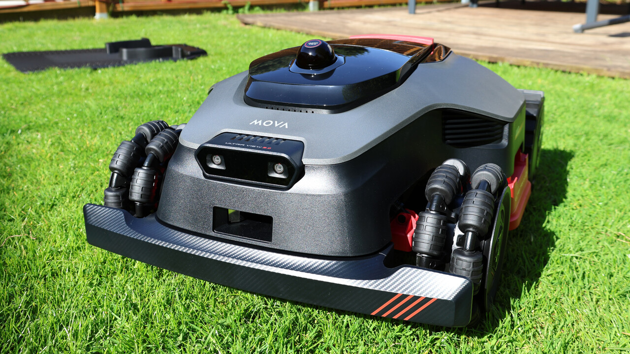 Mova Lidax Ultra 1000 AWD im Test: Mähroboter mit Lidar-Navigation für unverwinkelte Gärten