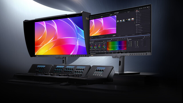 OLED-Monitore für Profis: Asus bringt QD-OLED mit Flip-Kolorimeter auf den Markt