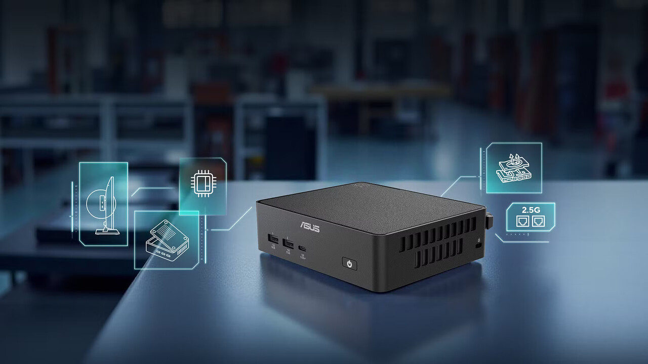 Mini-PC mit Core Ultra 300: Asus NUC 16 Pro ist ab sofort für 631 bis 2.542 Euro erhältlich Mini-PC mit Core Ultra 300: Asus NUC 16 Pro ist ab sofort für 631 bis 2.542 Euro erhältlich
