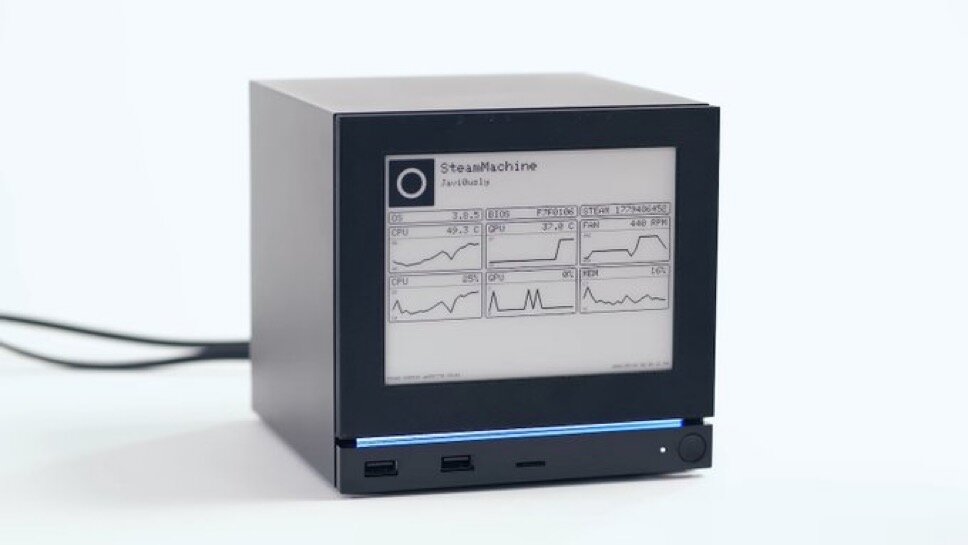 Das „Inkterface“ von Valve kann beispielsweise zum Anzeigen der Systemauslastung der Steam Machine verwendet werden.
