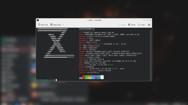 Tuxedo OS aus Augsburg: Die Distributionsbasis wechselt von Ubuntu zu Debian