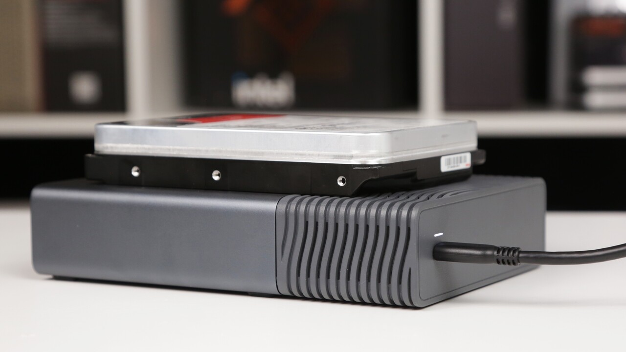 One Touch Desktop im Test: Seagate dockt 24 TB mit nur einem Kabel an