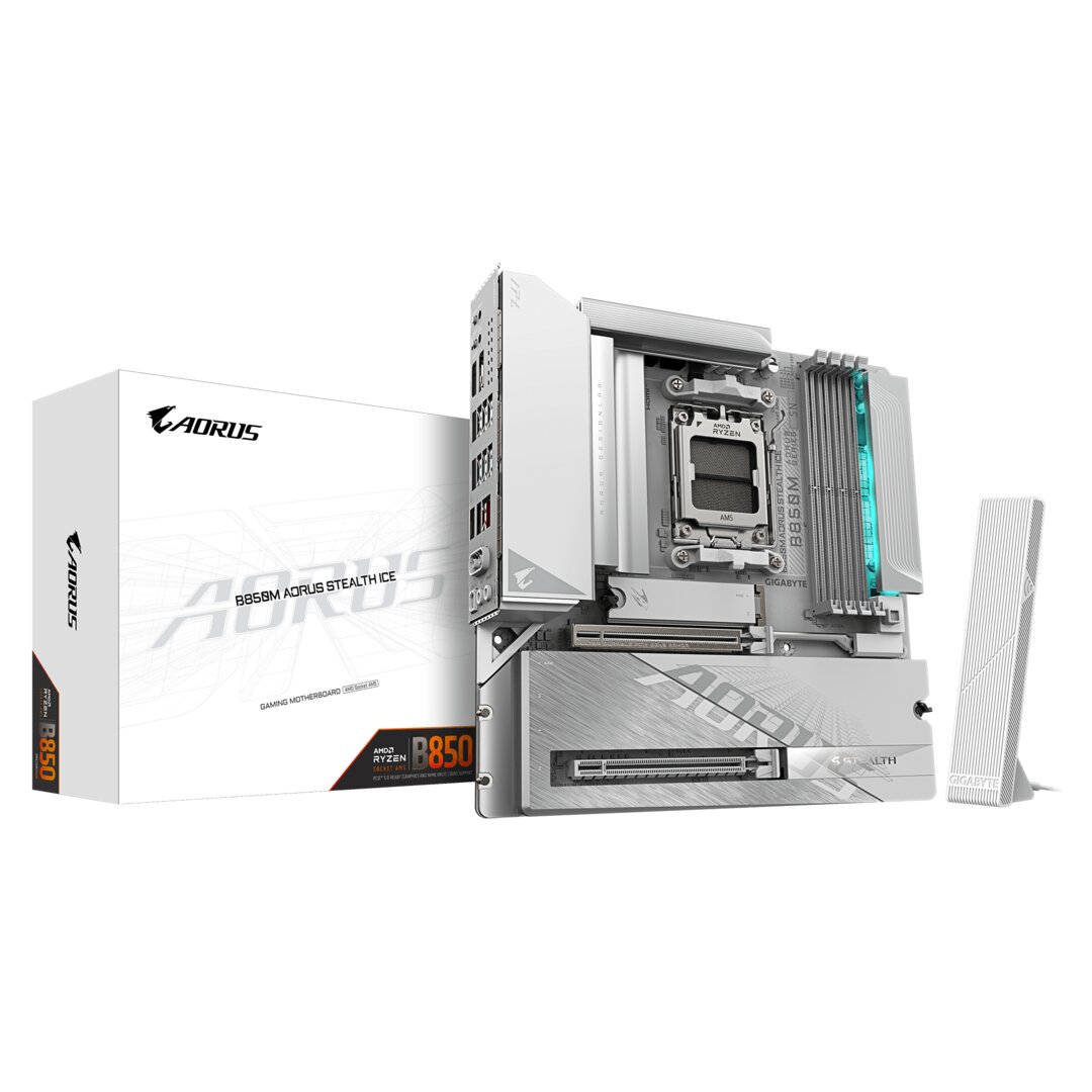 B850M Aorus Stealth Ice