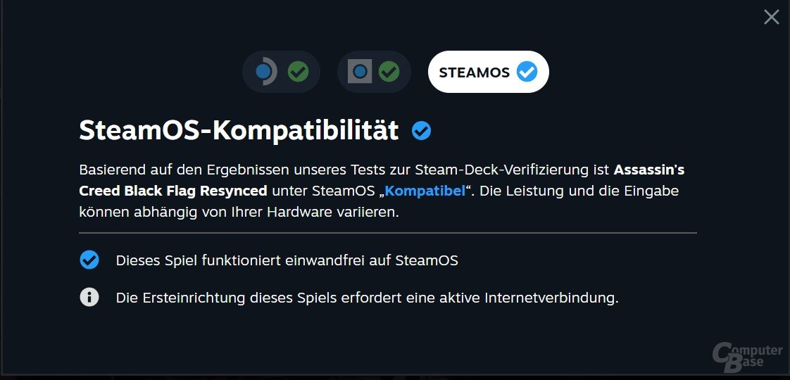 Steam-Kompatibilität