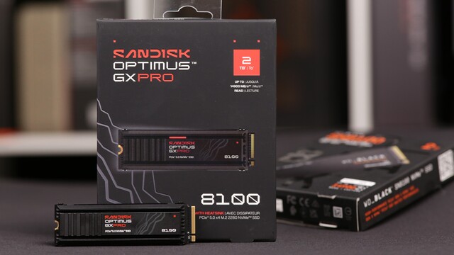 Sandisk Optimus GX Pro 8100 im Test: Bekannter schwarzer Wolf im neuen Schafspelz