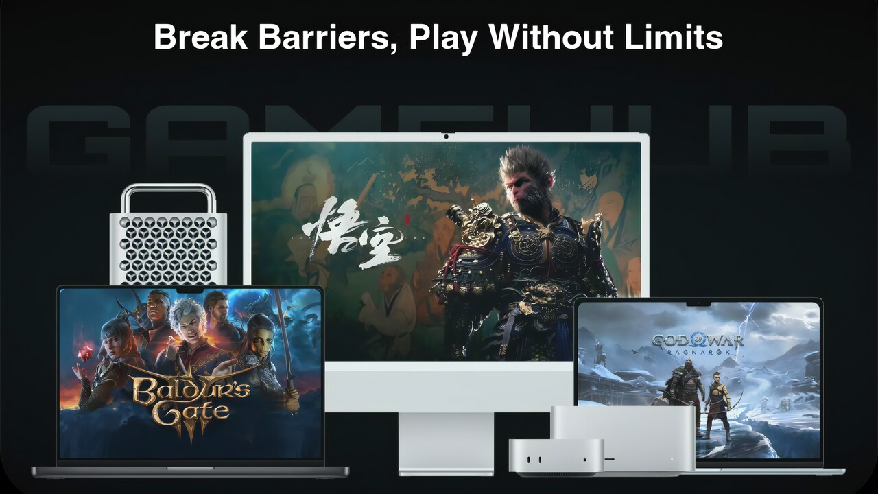 Windows-Spiele auf Apple: GameHub für Mac steht als Open Beta bereit