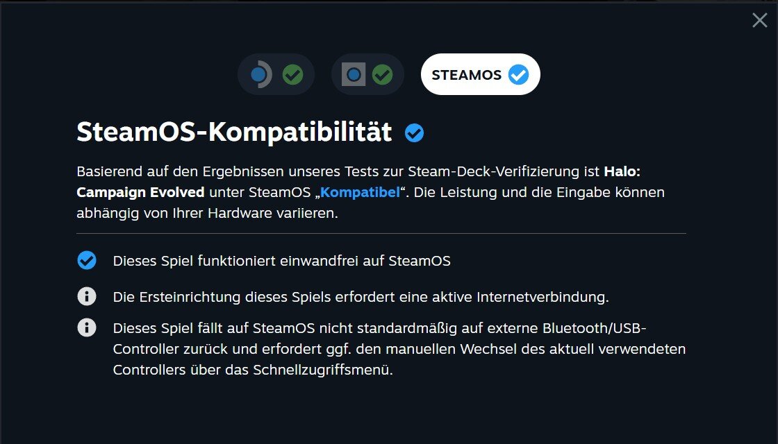 Steam-Kompatibilität