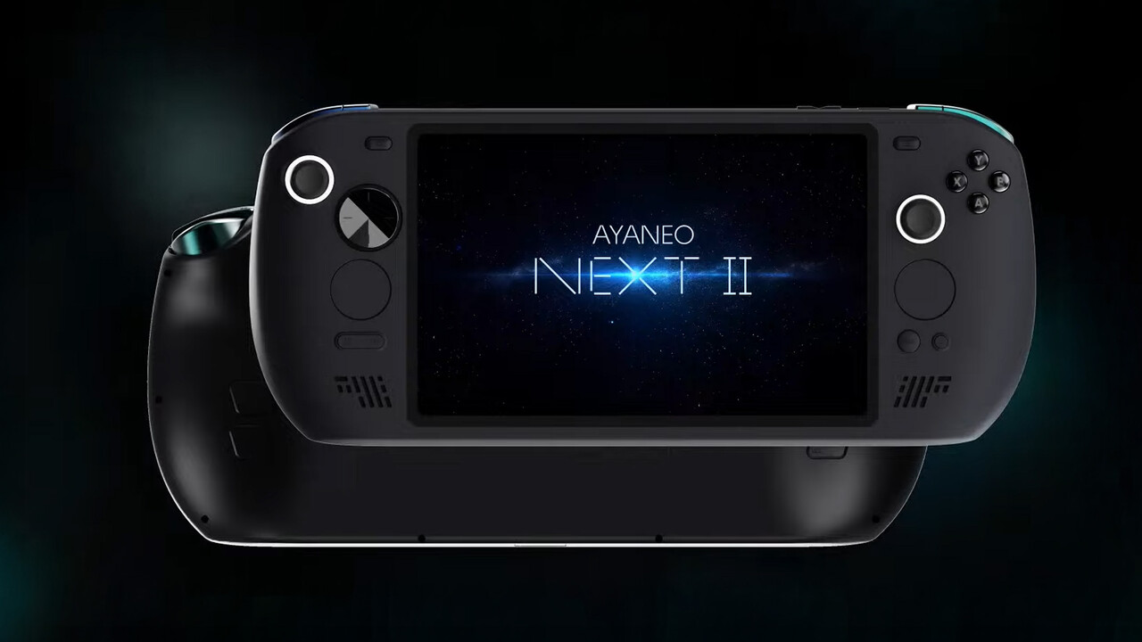Ayaneo Next 2: Handheld nach Indiegogo ab 3.000 US-Dollar erhältlich