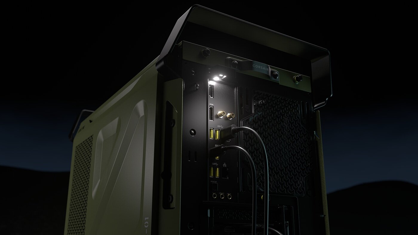 Corsair Warthog: I/O Leuchte