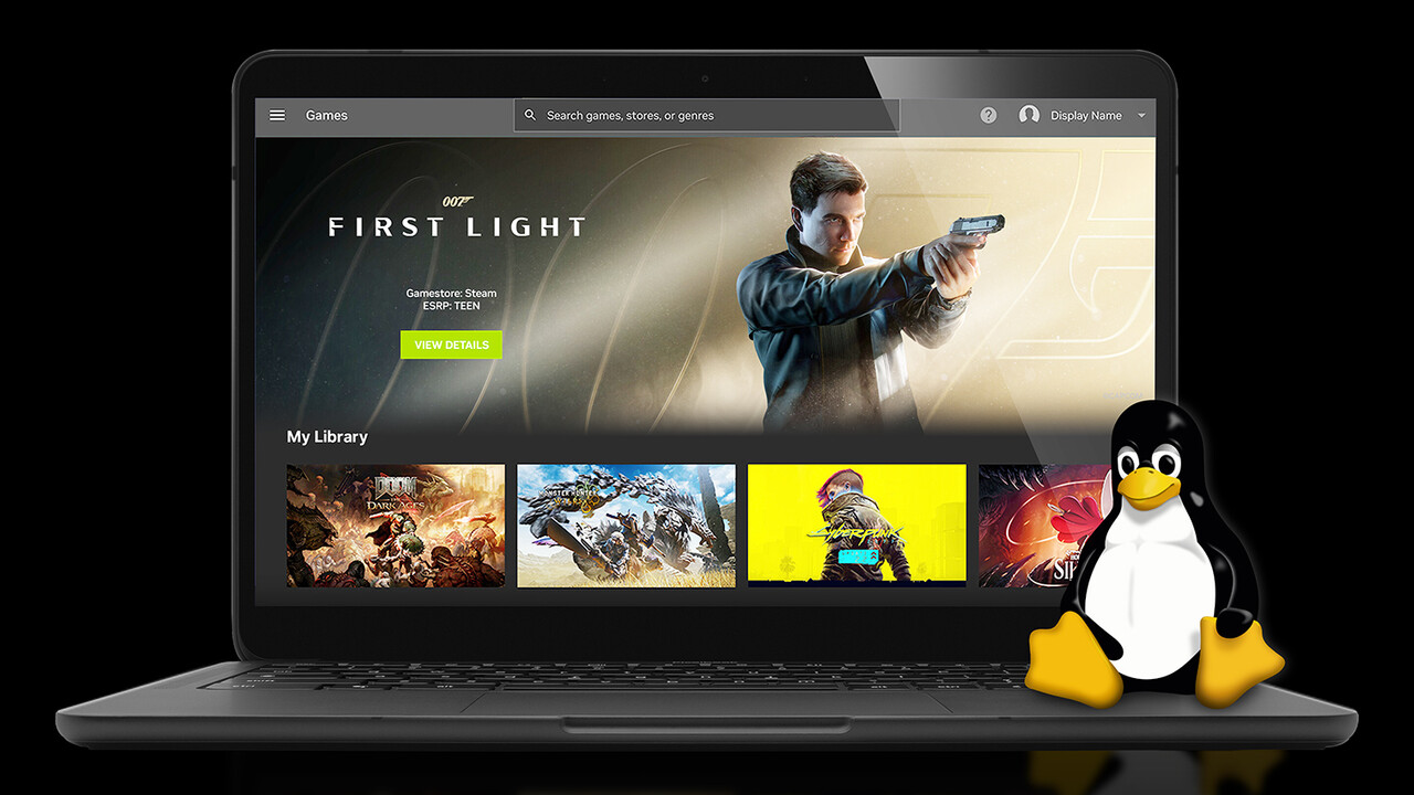 GeForce Now: Die Linux-App ist fertig, Leis­tungs­ver­bes­serungen für alle