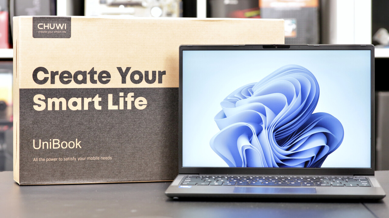 Wildcat Lake im Test: Das leistet Intel Core 300 im Chuwi UniBook für 419 Euro