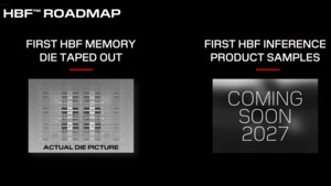 High Bandwidth Flash: Sandisk verkündet Tapeout, Sample-Termin und Jim Keller