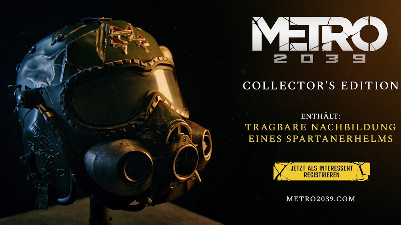 Metro 2039: Limitierte Collector's Edition mit tragbarem Spartanerhelm
