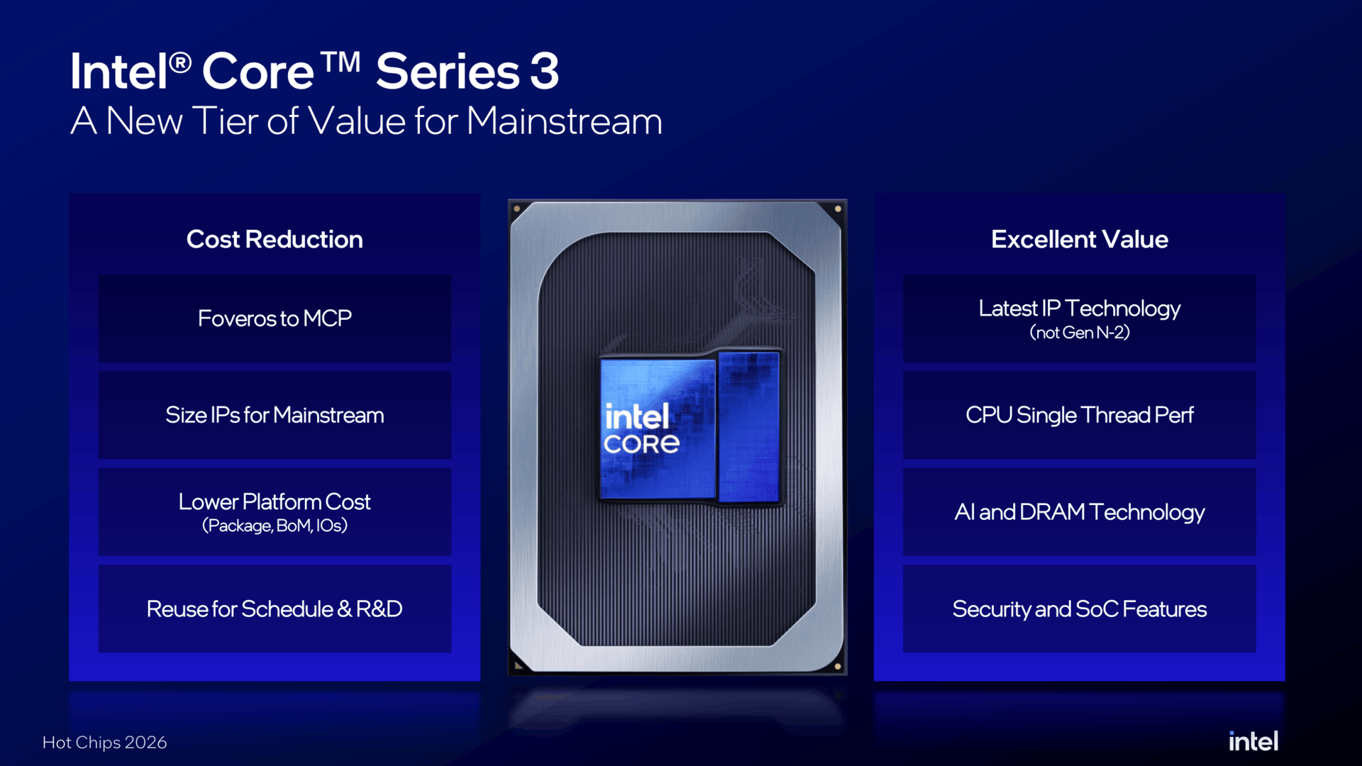 Intel Wildcat Lake und UCIe zu Hot Chips 2026