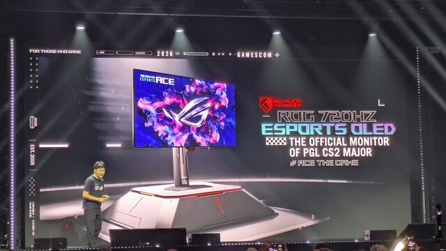 Gaming-Monitore: Asus bringt OLED-Monitor mit nativen 720 Hz