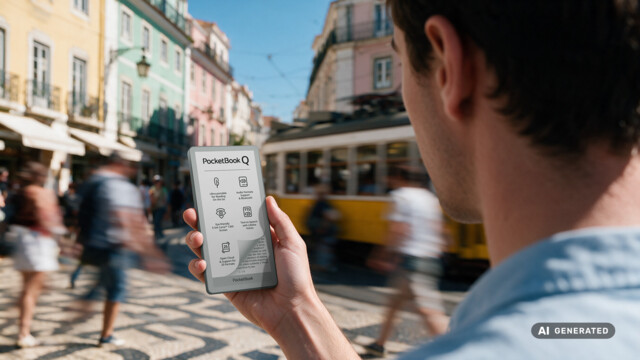 PocketBook Q: Kompakter E-Reader mit 5,84 Zoll startet für 199 Euro