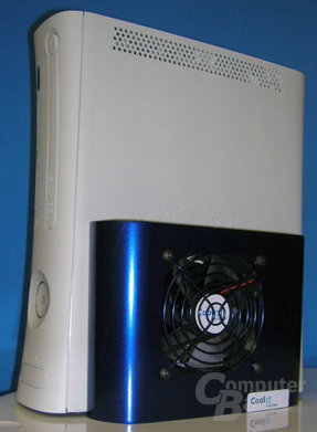 Xbox 360 mit Kühlung von CoolIT