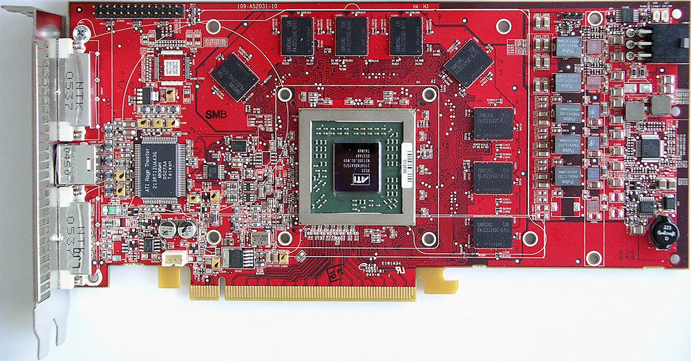 X1800 XT mit PCB "109-A52031-10" | Quelle: xBit Labs