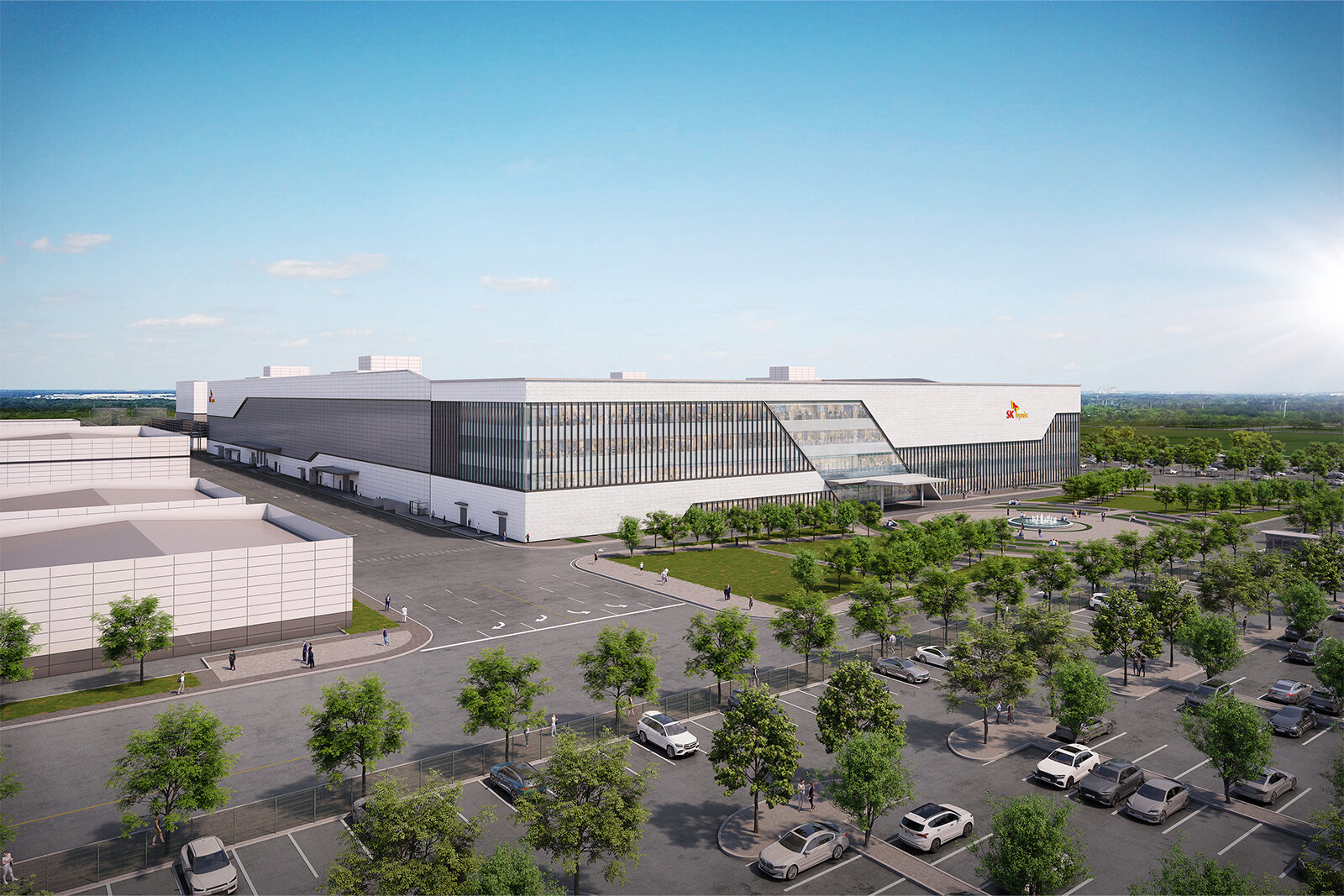 Die neue Fabrik von SK Hynix in den USA