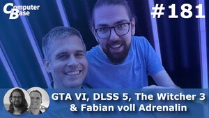 CB-Funk-Podcast #181: GTA VI, DLSS 5, The Witcher 3 und Fabian auf Adrenalin