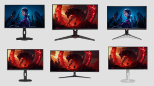 Acer: Neue Monitorflotte für Spieler macht OLED zur Ausnahme
