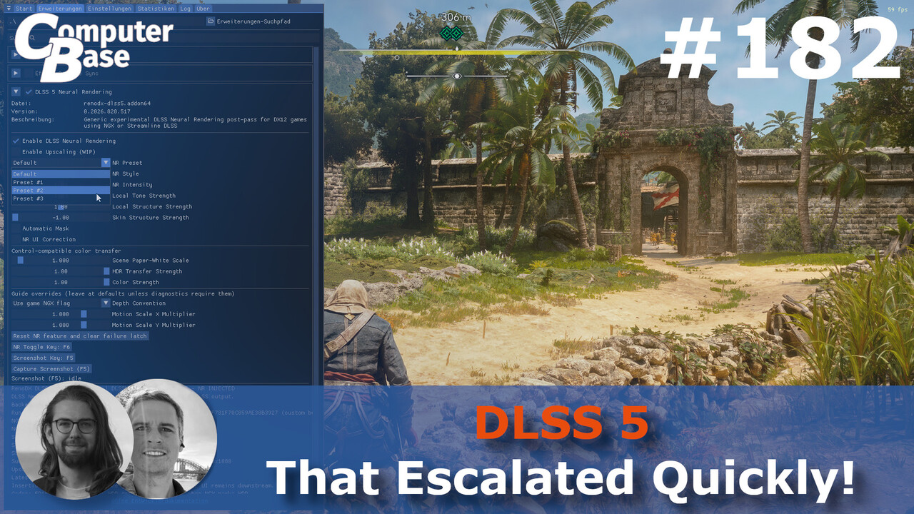 CB-Funk-Podcast #182: DLSS 5 – That Escalated Quickly!