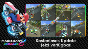 Mario Kart 8 Deluxe: Nintendo bringt lokalen Multiplayer für 8 Spieler auf Switch 2