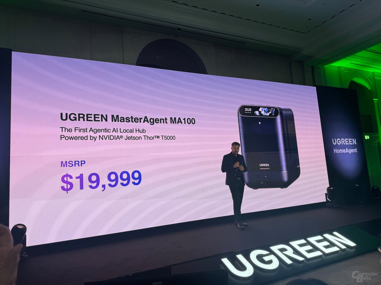 Der Ugreen MasterAgent MA100 mit Jetson Thor und 128 GB LPDDR5X kostet laut Liste 19.999 US-Dollar vor Steuern