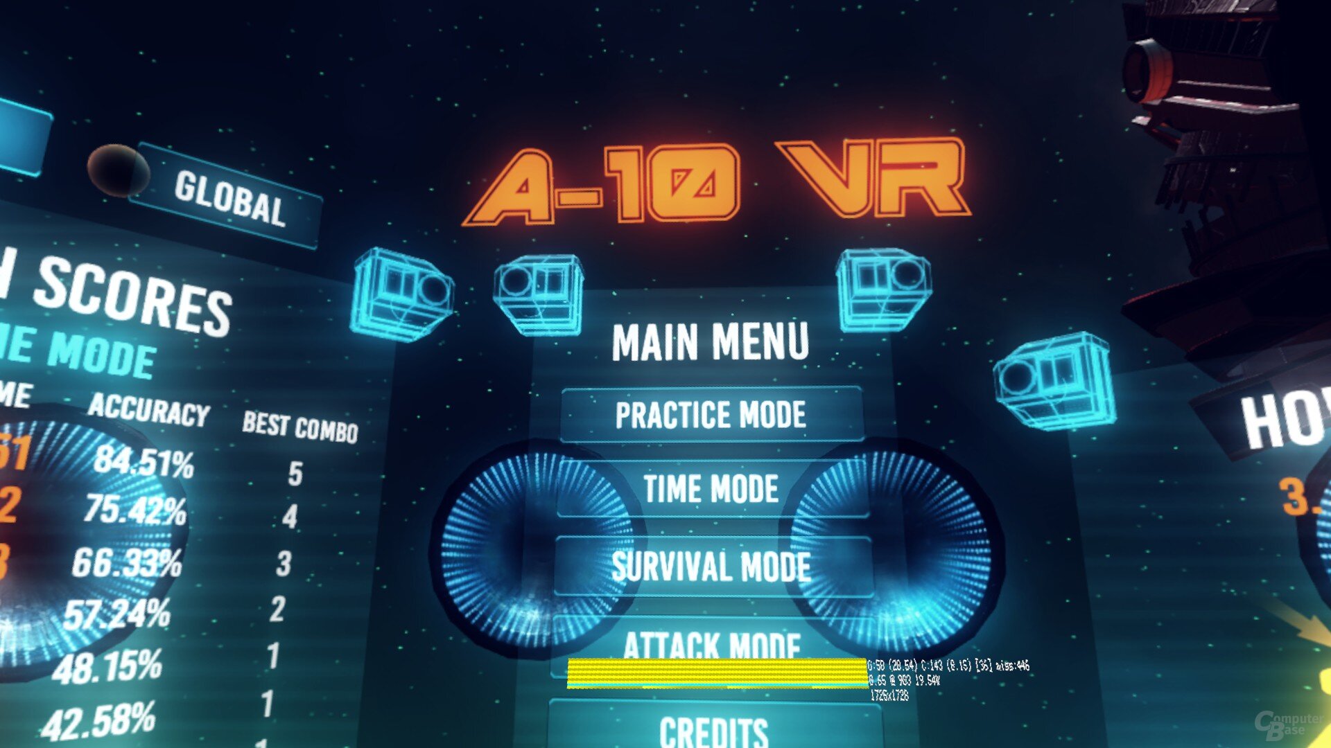 Anfangs wollte es noch nicht klappen, aber inzwischen läuft A10-VR über Proton und FEX auch im Standalone Mode