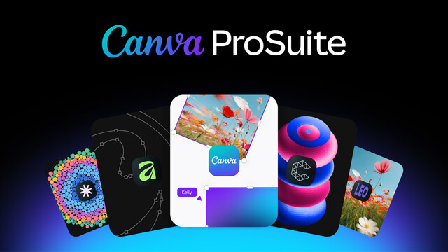 ProSuite: Canva bündelt Affinity, Cavalry, Flourish und Leonardo im Abo