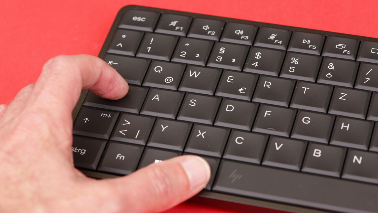 HP EliteBoard G1a im Test: In dieser Tastatur steckt ein ganzer Ryzen-PC