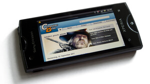Im Test vor 15 Jahren: Das Xperia Ray war mit 100 Gramm und 3,3 Zoll ein Winzling