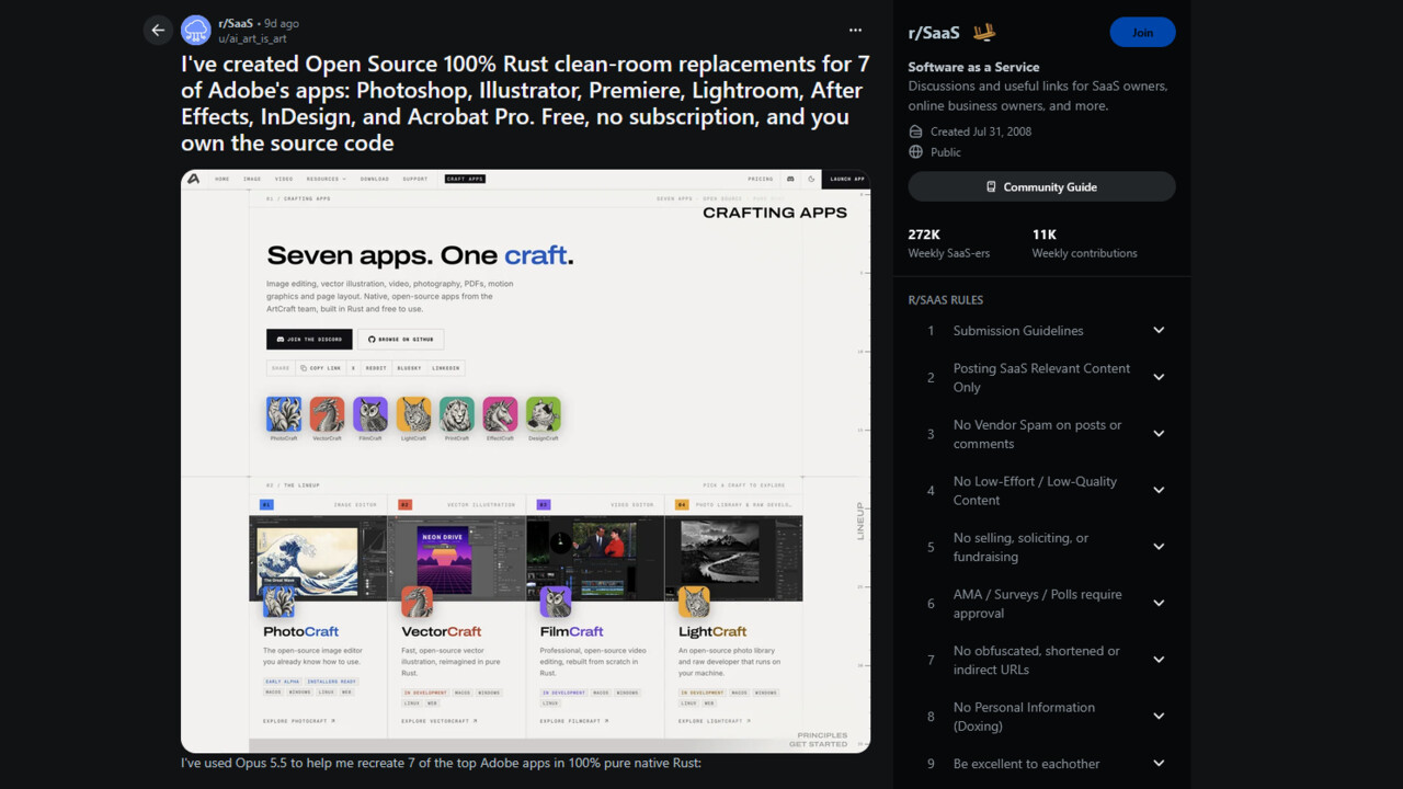 Nach KI-Klonen von Adobe-Apps: Entwickler erstellt Open-Source-Kopien von Microsofts Office-Apps