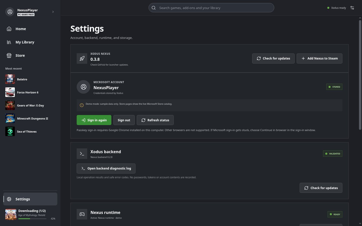 Signails Steam Game PC Game Pass unter Linux: Nexus schafft Xbox-App-Spiele auf das Steam ...
