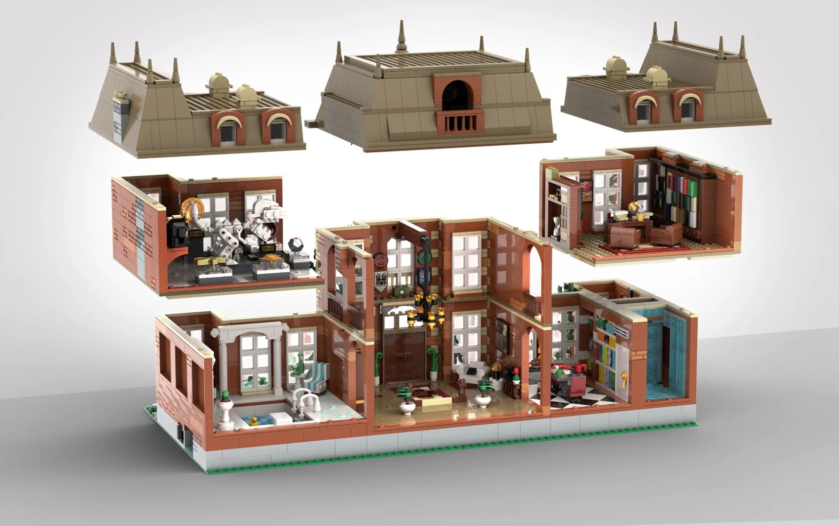 30 Jahre Tomb Raider: Laras Elternhaus kommt als Set aus 4.400 Klemmbausteinen