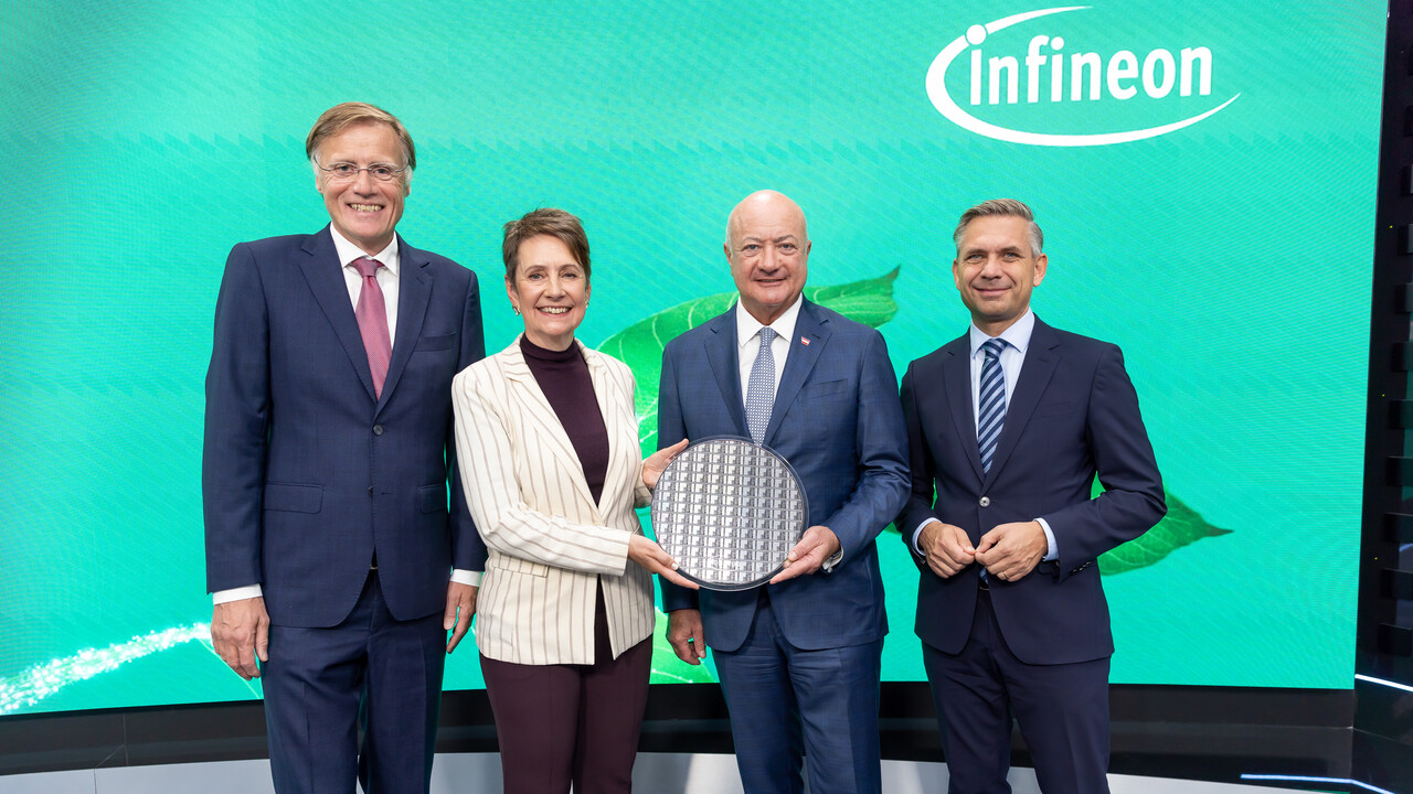 GaN-Halbleiter: Infineon baut weltweit erste 300-mm-Serienfertigung in Villach