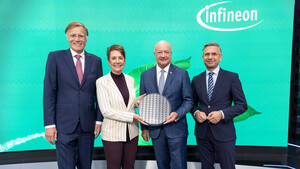 GaN-Halbleiter: Infineon baut weltweit erste 300-mm-Serienfertigung in Villach