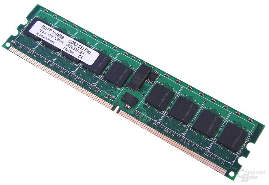 MDT DDR2-533 registered mit 1 GB