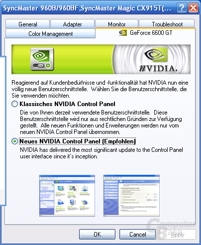 nVidia Control Panel