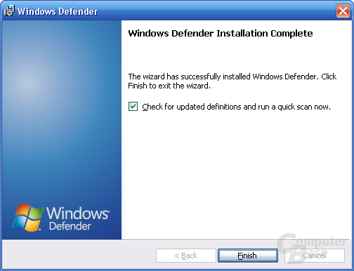Windows Defender Beta 2